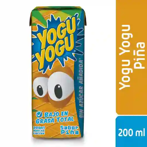Yogu Yogu Bebida Láctea Sabor Piña