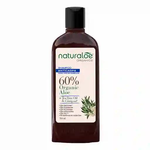 Naturaloe Shampoo Anticaspa con Aloe Orgánico