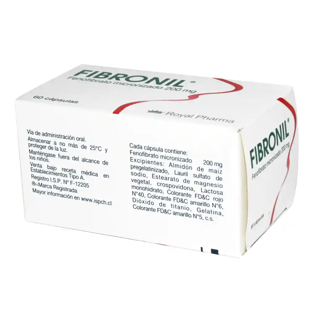 Fibronil 200 mg Capsulas