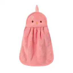 Miniso Toalla de Baño Con Asa Rosa