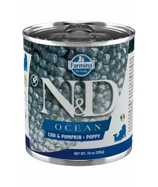 N&D Alimento Húmedo para Perro Ocean Cod & Pumpkin Puppy