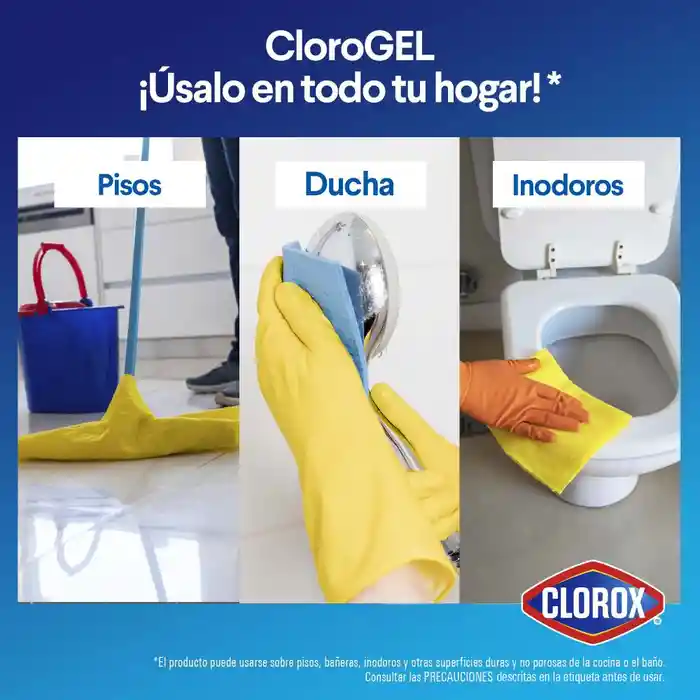 Clorox Cloro en Gel Original