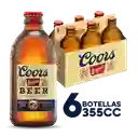 Coors Cerveza Original 6 x 1 Und