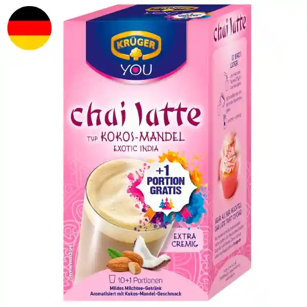 Té Chai Latte Krger Exotic India Jumbo Impo