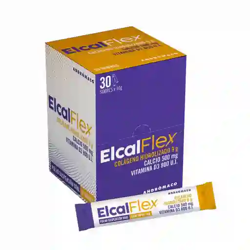  Elcal Flex Colageno Hidrolizado (9 G/ 500 Mg/ 800 Ui) 