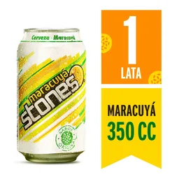 Stones Cerveza Tipo Lager Sabor a Maracuyá