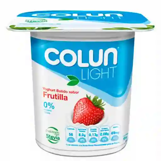 Colun Yoghurt Sabor a Frutilla Light