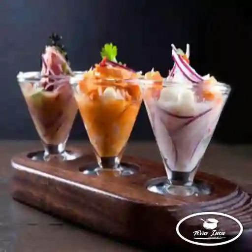 Ceviche Tricolor.