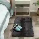 Bajada de Cama Negro 60 x 110 cm Casaideas