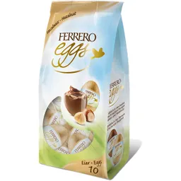 Ferrero Eggs Huevos Cubiertos con Relleno Cremoso de Avellanas