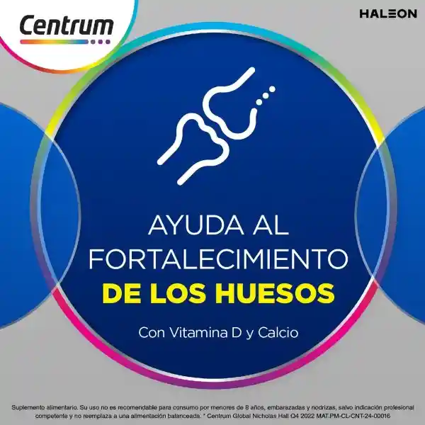 Centrum Multivitamínico Silver Hombre Multimineral