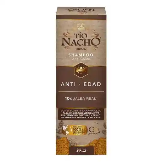 Tio Nacho Shampoo Anti-Caída Anti-Edad Jalea Real