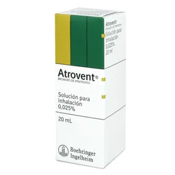 Atrovent Solución para Inhalación (0,025 %) 