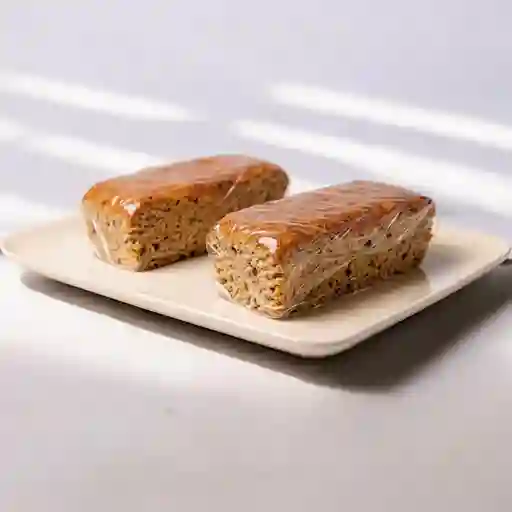 Trozo carrot cake sin baño