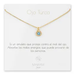 Collar Mini Ojo Turco Gold