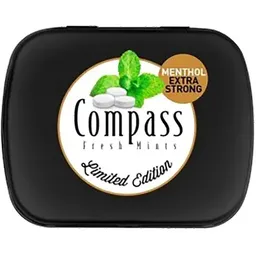 Compass Caramelo Mentolado Sabor Menta Extra Fuerte