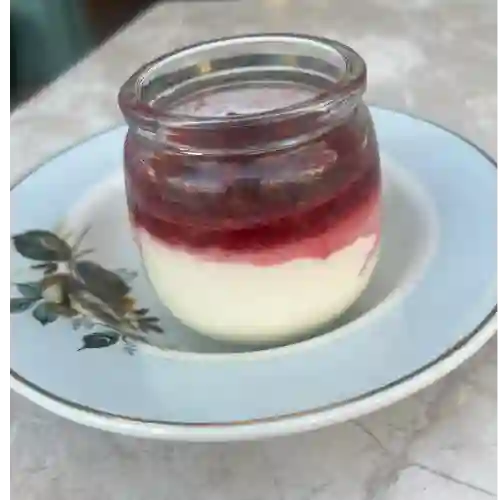 Panacotta de Frambuesa