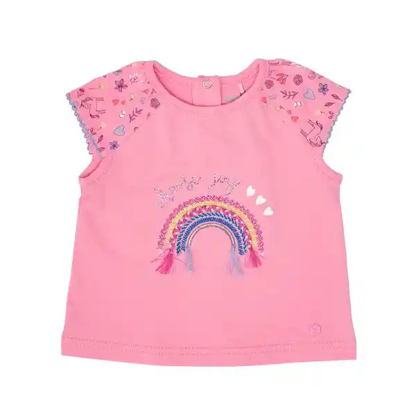 Polera Bebé Niña Rosado Pillin 24 M