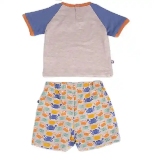 Pijama Bebe Niño Azul petróleo Pillin 3 a