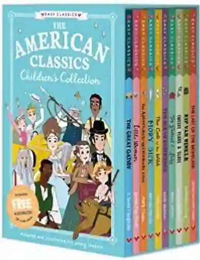 Set Book Box The American Classics Children's Collection