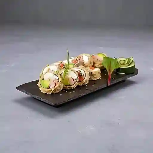 94 Camarón Pimentón Ciboulette Palta Queso Crema