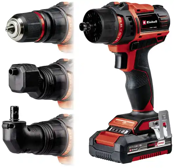 Einhell Taladro Atornillador Batería PXC TE-CD 18/45 3X-Li