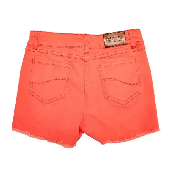 Short De Nña Rojo Pillin 12