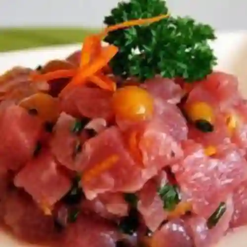 Tártaro de Atún a la Maracuyá