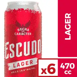 Escudo Cerveza Lager en Lata