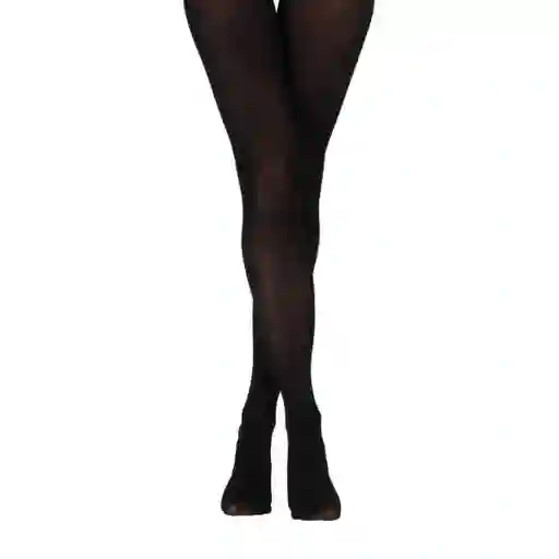 Panty Microfibra 80 Negro Talla 3.4 Caffarena