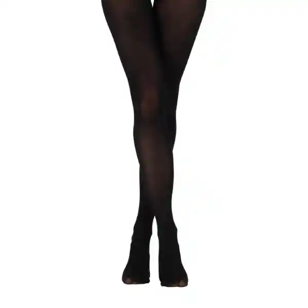 Panty Microfibra 80 Negro Talla 3.4 Caffarena