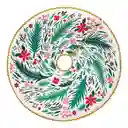 Cubre Árbol Con Estampado Navideño Diámetro 90 cm Casaideas