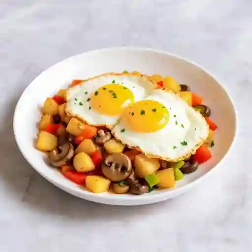 Chorrillana Vegetariana para 2 Persona