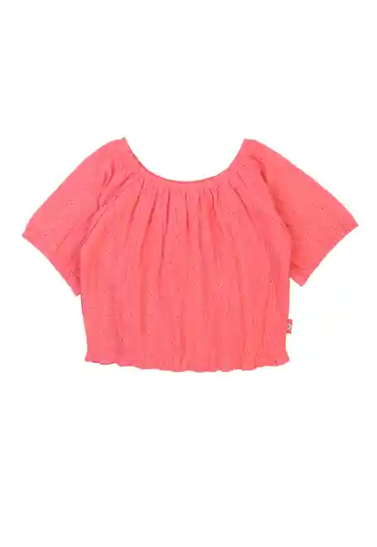 Blusa Spirit Kids Niña Coral Talla 04 - 292