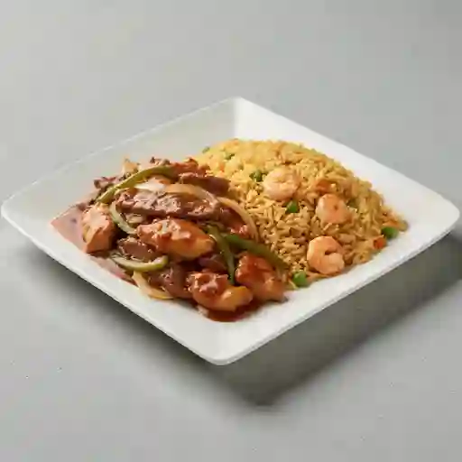 Combo pollo y carne mixto