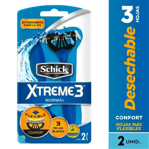 Schick Máquina de Afeitar Xtreme Piel Normal 3