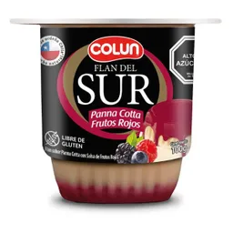 Colun Flan Del Sur Pannacot Frutos Rojos