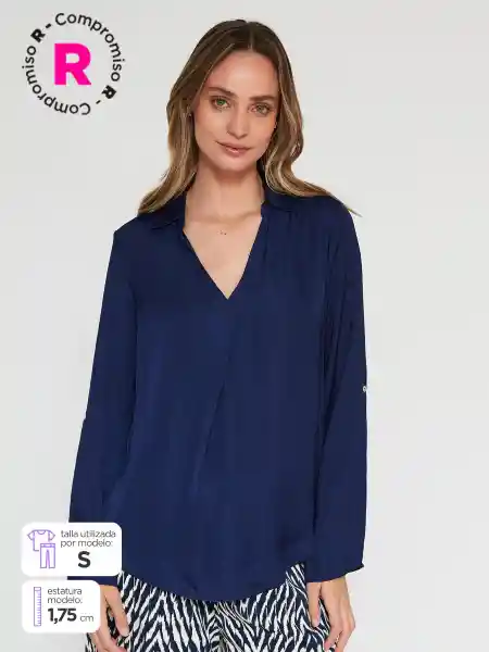 Regatta Blusa Manga Larga Datin Ess Marino L S25