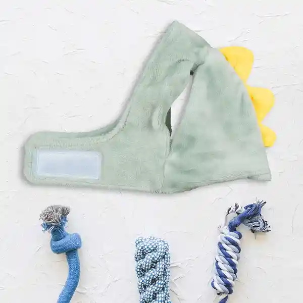 Gorro Para Mascota Pequeño Con Forma de Dinosaurio Miniso