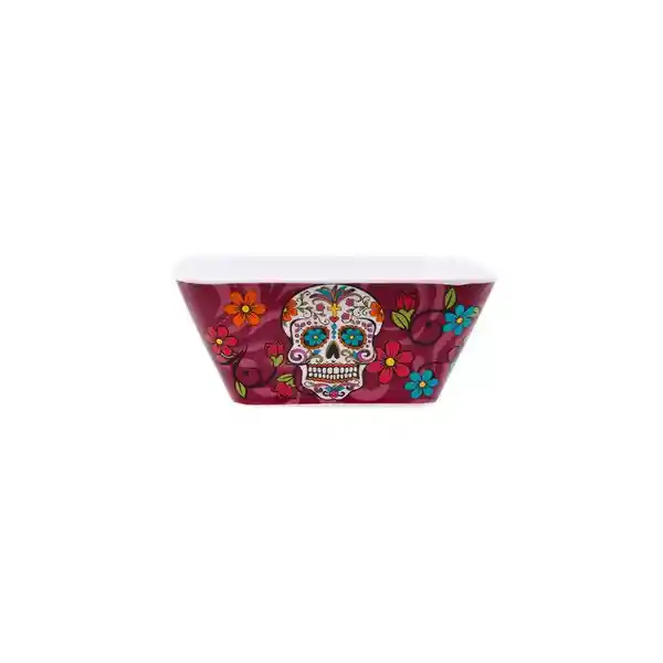 Bowl Cuadrado Día de Los Muertos