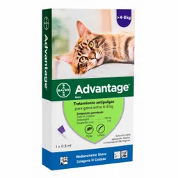 Advantage Antiparasitario Externo Para Gato de 4-8 Kg