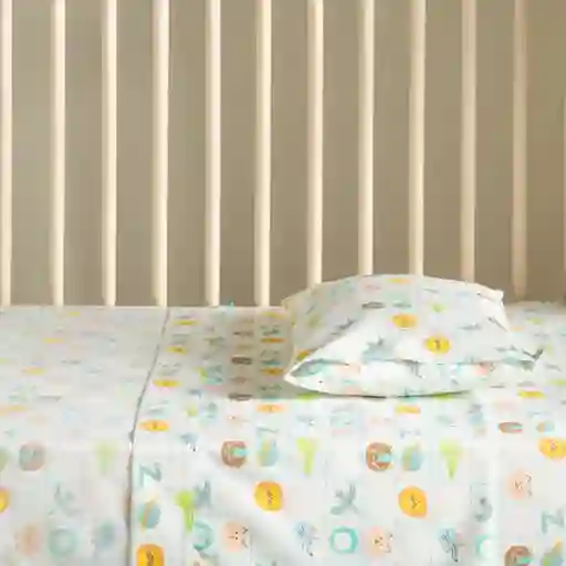 Sábana Estampada Para Cuna 100 x 160 cm Casaideas