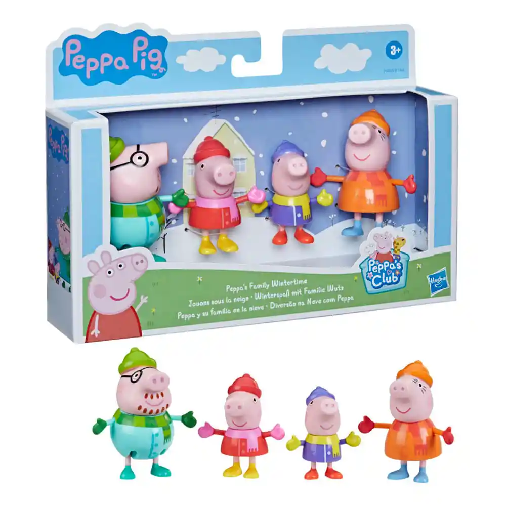 Peppa Pig Figura de Acción Familia