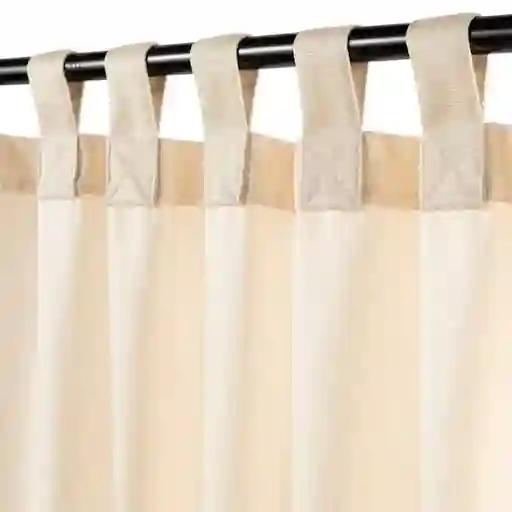 Set Cortina Texturada Presilla 140 x 240 cm Casaideas