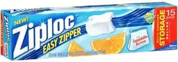 Ziploc Bolsa C/Cierre Slider Gg 15 Un