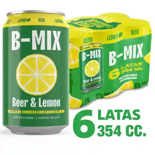 B-Mix Pack Cerveza de Limón