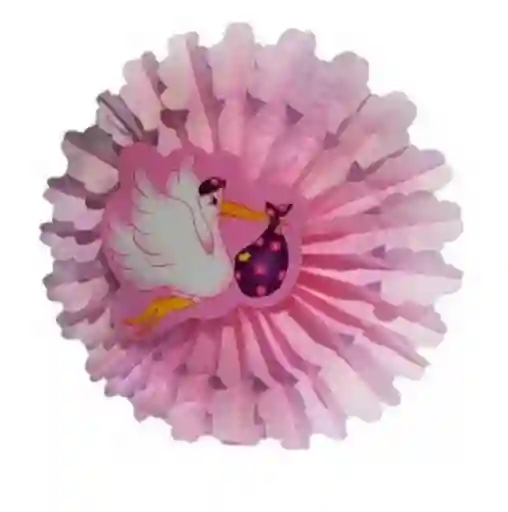 Baby Shower Adorno Cigüeña Niña