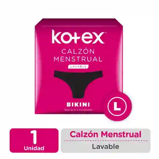 Kotex Calzón Menstrual Reutilizable Talla L
