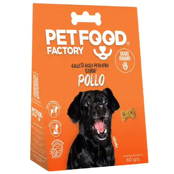 Pet Food Factory Galletas Perro Horneadas de Grado Humano Pollo