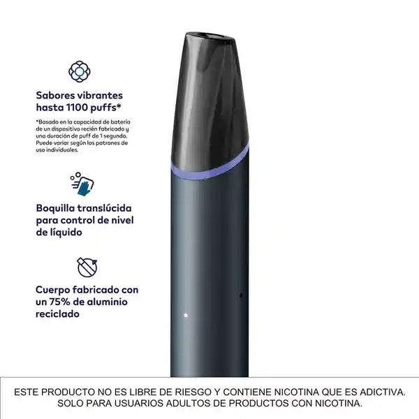 Veev Vaporizador Blue Raspberry 1100 Now Ultra